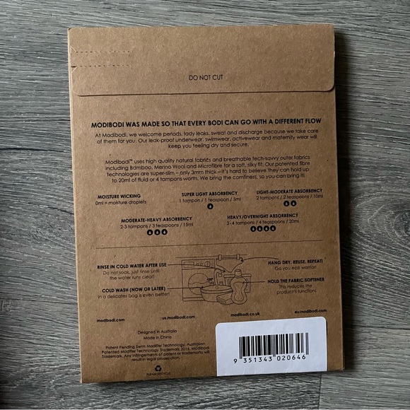 Modibodi Seamfree Air Boyleg (Black) - Picture 3 of 3